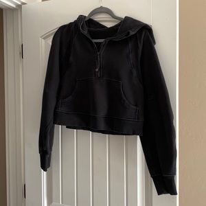 Lululemon oversized half zip scuba hoodie